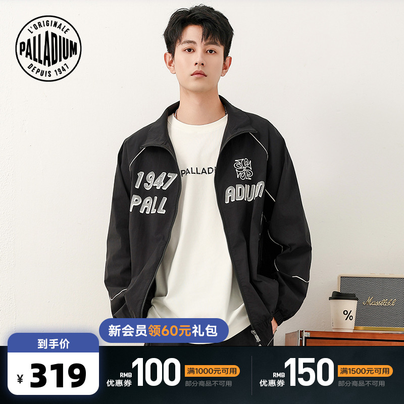 正面1947 PALL ADIUM字样和独特图案印花