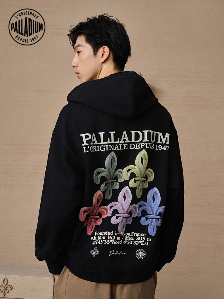 [TAN JIANCI SAME PARAGRAPH] PALLADIUM PALADIN IRIS FASHION VERSATILE HOODED SWEATSHIRT 109711