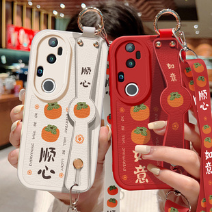 柿柿顺心适用vivos20手机壳S20Pro新款女士防摔斜挎腕带挂绳小羊皮保护套VIVO硅胶软壳v2429a简约v2430a外壳