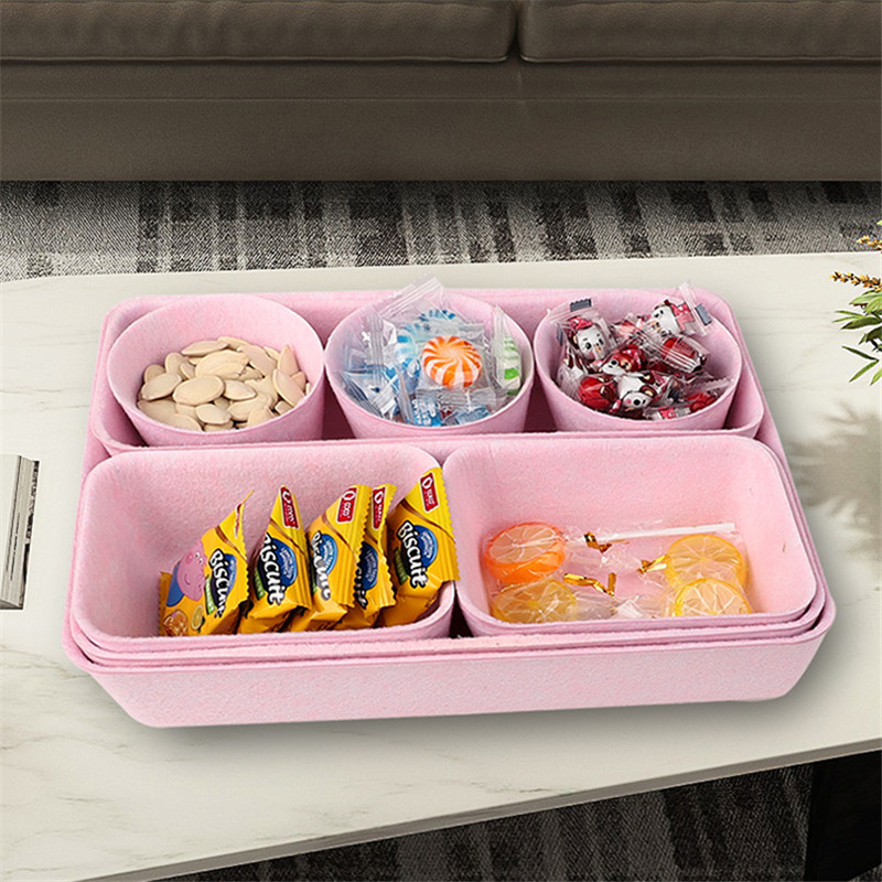 家居毛毡收纳盒儿童玩具拼图卡片拼图分类收纳盒杂物收纳零食收纳,收纳整理,桌面收纳盒,淘宝优惠券,粉丝福利购,淘宝优惠卷