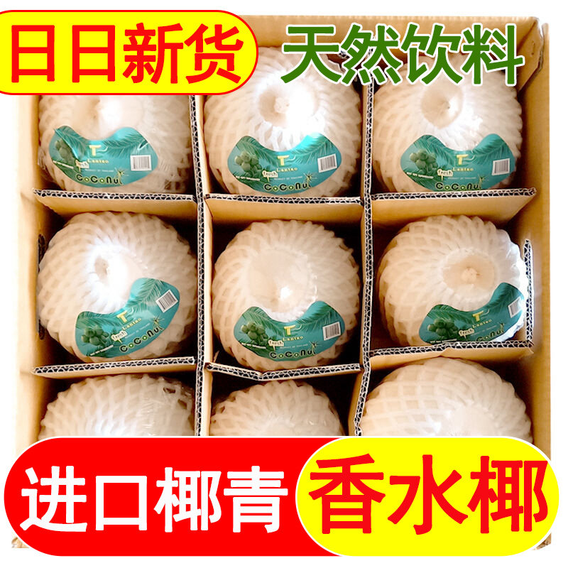 进口香水椰青大果泰国椰子越南香水椰子当季新鲜水果孕妇椰子水