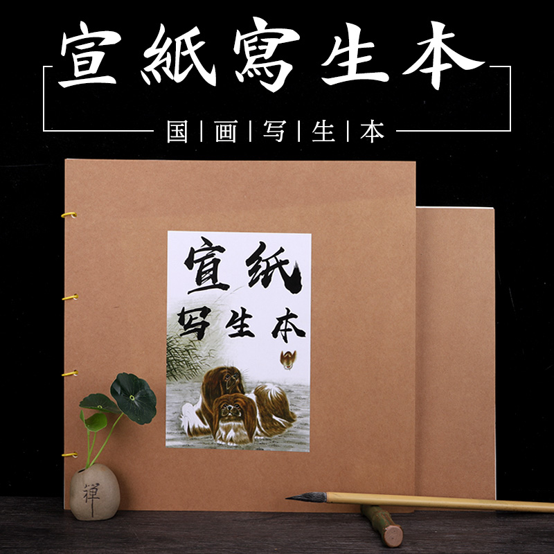 美术素描本生宣便携式书法专用纸