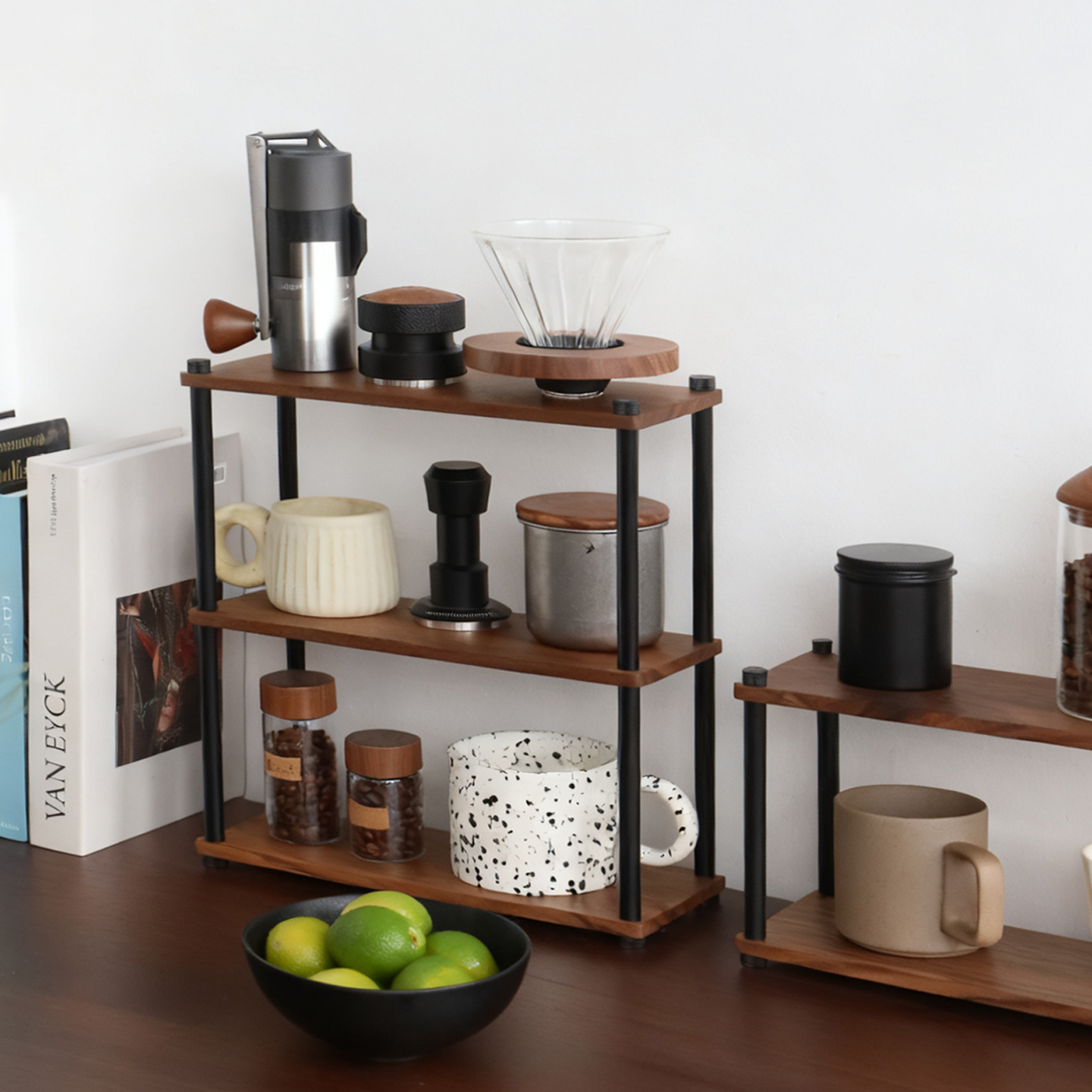 实木杯架桌面置物架咖啡杯收纳架