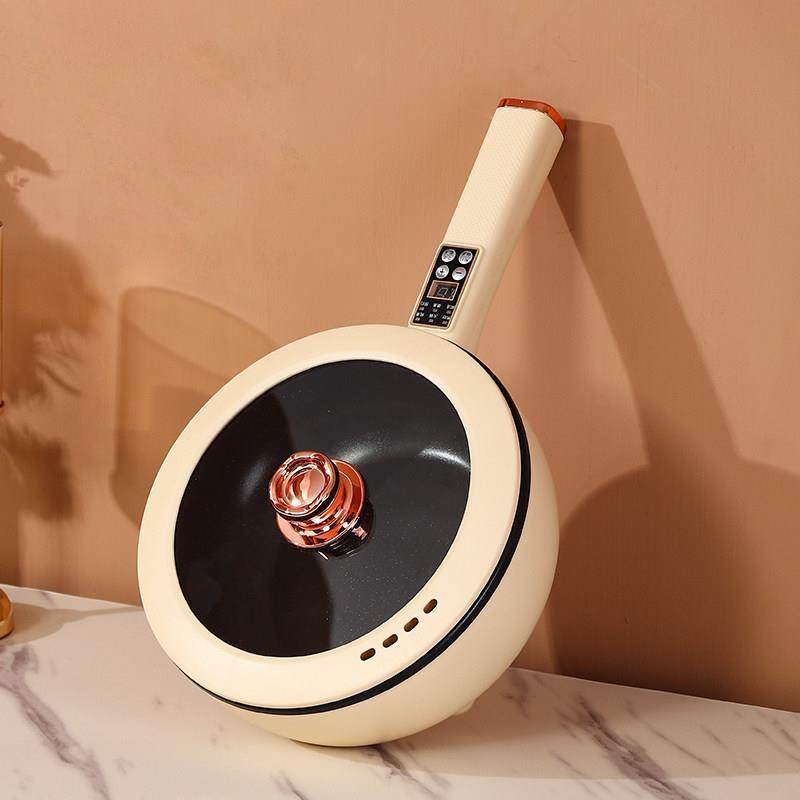 电炒菜炒锅一体式家用电煮锅多功能火锅宿舍小型锅蒸煮煎炒一体锅,厨房电器,电热火锅/煎锅,淘宝优惠券,粉丝福利购,淘宝优惠卷