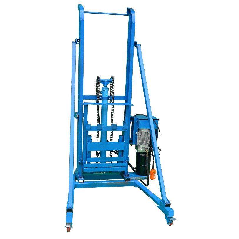 移动式固定式厨房餐厨垃圾处理设备配套提升机挂桶升降机电动液压