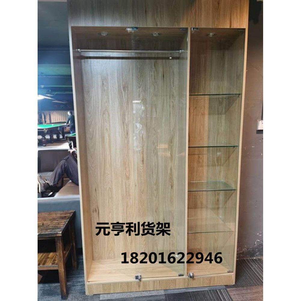 定做台球球杆柜会员球杆柜子球房柜豪华精品摆件柜玻璃展示柜吊杆