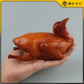 彷真烤乳鸽脆皮鸽子模型假鸽子彷真烧腊烧鸡烧鹅烧鸭食品模型道具