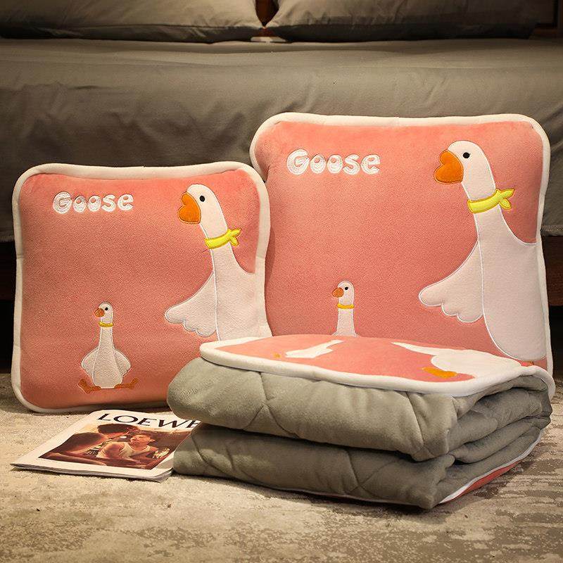 抱枕被子两用毯子二合一女生睡觉办公室午睡小枕头折叠靠枕汽车内,居家布艺,抱枕被,淘宝优惠券,粉丝福利购,淘宝优惠卷