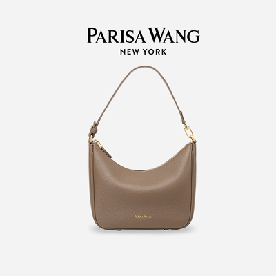 Parisawang手提包头层牛皮