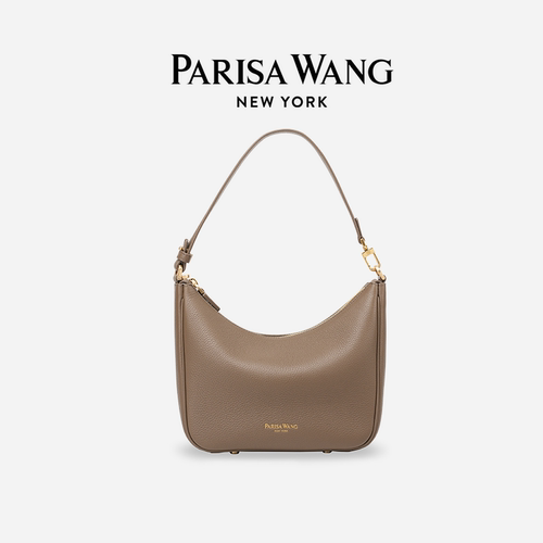 Parisawang手提包头层牛皮