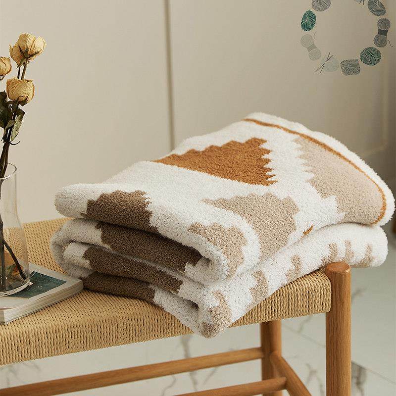 北欧针织盖毯午睡毯毯子空调毛毯沙发床尾搭毯超柔软软绵绵办公室,床上用品,休闲毯/毛毯/绒毯,淘宝优惠券,粉丝福利购,淘宝优惠卷