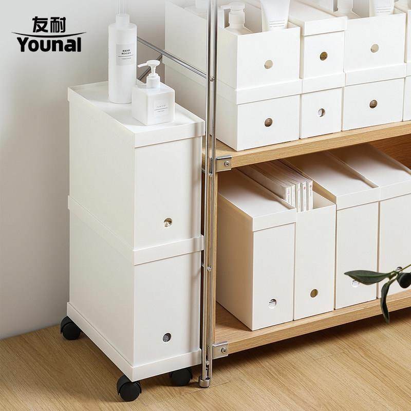 桌面收纳盒文件化妆品收纳箱办公室整理储物盒橱柜浴室叠加收纳筐,收纳整理,桌面收纳盒,淘宝优惠券,粉丝福利购,淘宝优惠卷