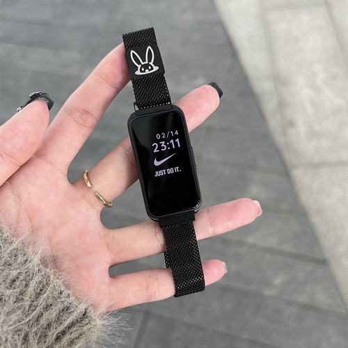 鑫景辉keep手环表带米兰磁吸