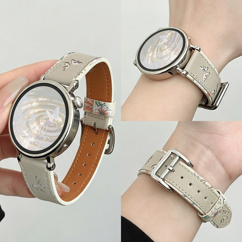 鑫景辉小米watchs5表带皮质镂空