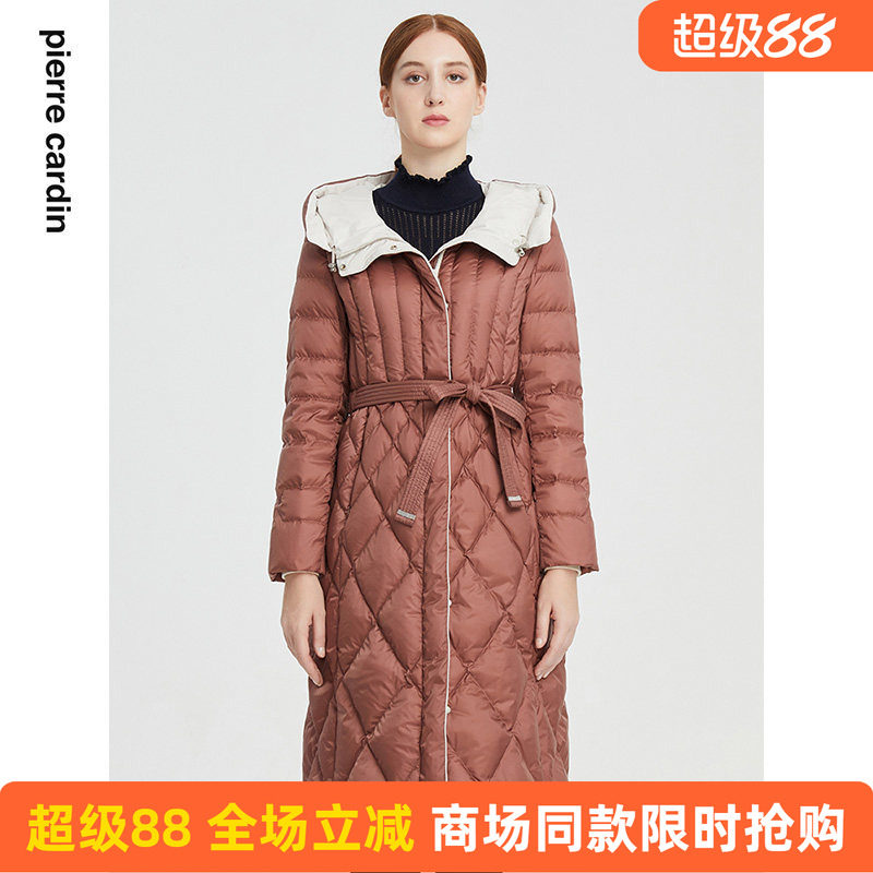 皮尔卡丹女装折扣店特卖清仓羽绒服专柜正品