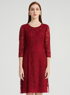 【皮尔卡丹女装折扣店】奥莱特卖连衣裙P2210E2077T0