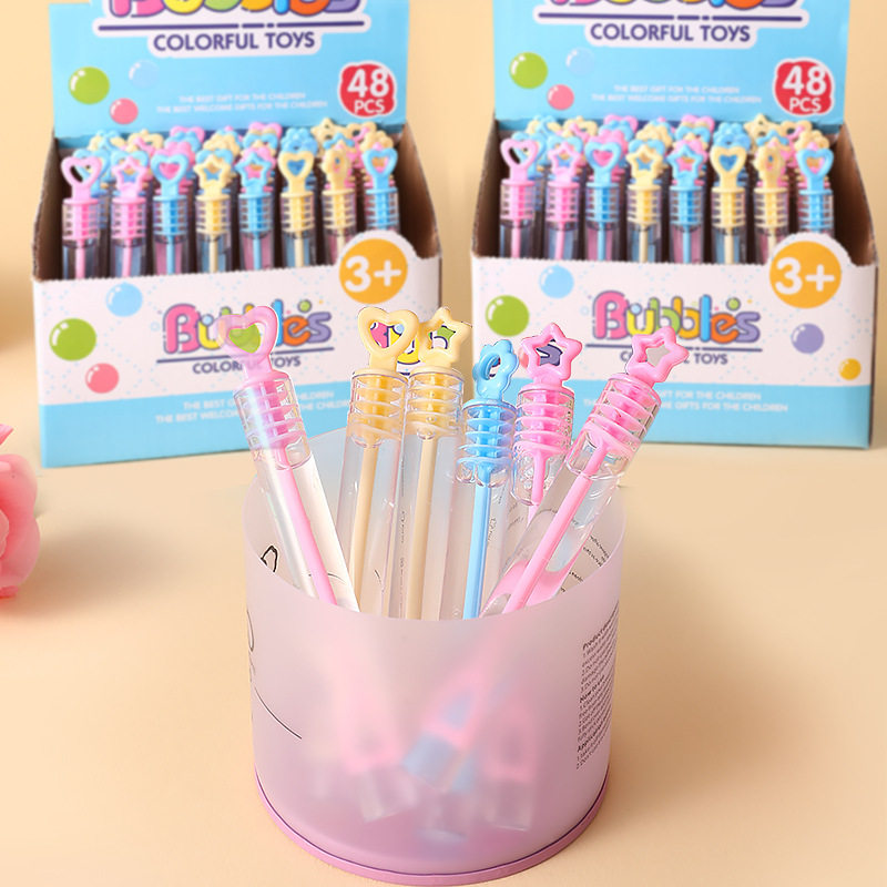 MINI BUBBLE WAND CHILDRENS BLOWING BUBBLE WATER NOT EASY TO BREAK BUBBLE GUM TOYS IN THE SCHOOL SEASON KINDERGARTEN ACTIVITIES SMALL GIFTS