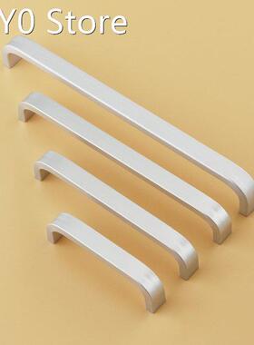 2pcs 4/6/8/10/12 inches Space Aluminum Handles Kitchen Door