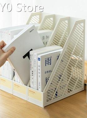 Tabletop File Organizer Holder 2-layer Vertical File Holder