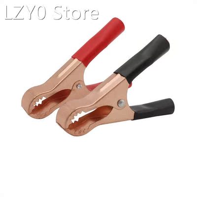 5Pcs Insulated 50A 80mm Alligator Crocodile Clips Electrical