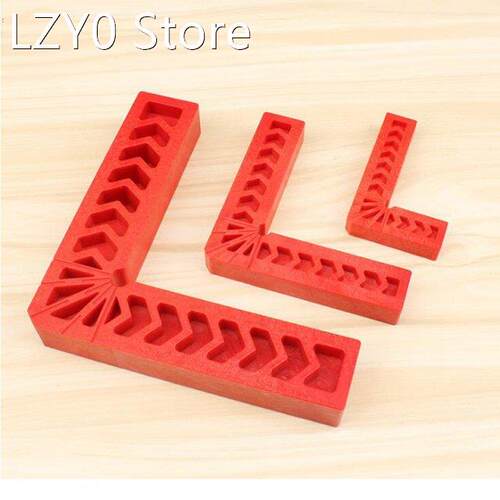 Plastic 90 Degree Square Rule Woodworking Tools Auxiliary Lo