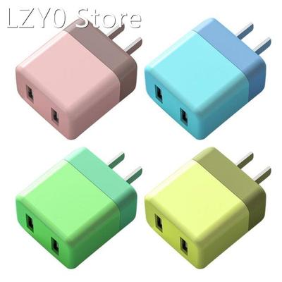 5V2A Dual-hole Charger USB Charging Plug Wall Charger Adapte