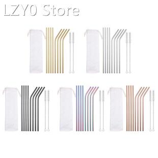 New Metal Straws Stainless Steel Straws Drinking Straws Reus