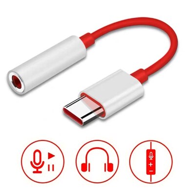 1pcs USB C Type C To 3.5mm Headphones Converter Earphone Ja