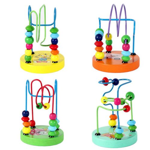 Montessori Wooden Toys Childhood Learning Toy Baby Colorful