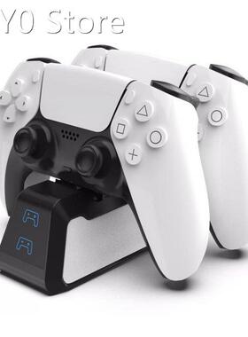 Dual Fast Charger for PS5 Wireless Controller USB Type-C Cha