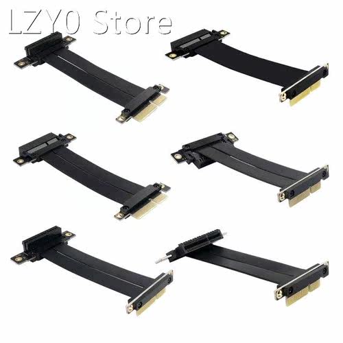 Desktop Computer PCI-E 4x Extension Cable Replacement Gen3.0