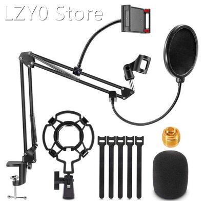 Sturdy and Durable Metal Frame Mic Holder Alloy Brackets Fir