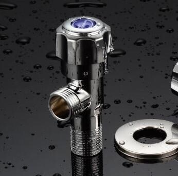 Bathroom water heater inlet valve, Copper cold and hot wate