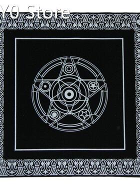 1pc New Pentagram Tarot Table Cloth Table Cloth Decor Divina