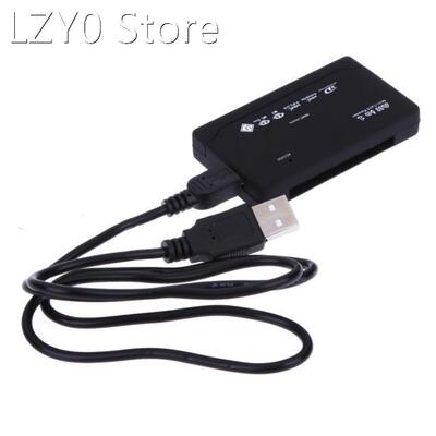 Black All in One Memory Card Reader USB External Card reader