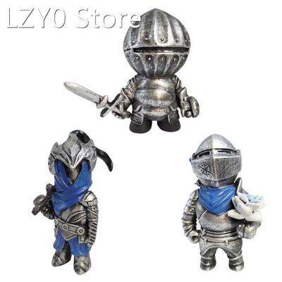 Dwarf Knight Gnomes Guarding Resin Sculpture Ootdoor Gardeni