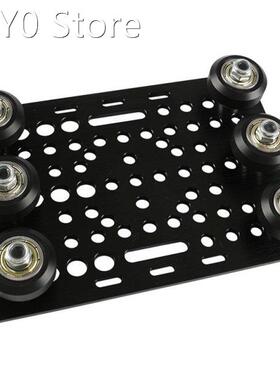 Black Anodized Aluminium V-Slot Gantry Plate Set 20 - 80mm w