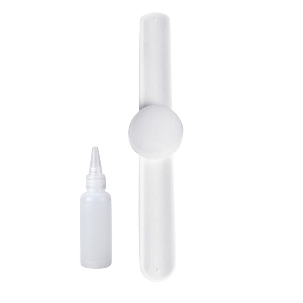 Portable Silicone Wristband Hand Sanitizer Bracelet Repellen