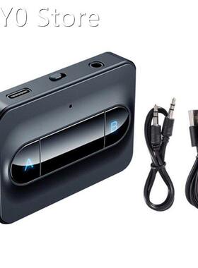 C31 Bluetooth 5.0 Audio Transmitter 3.5mm AUX Jack USB Dongl