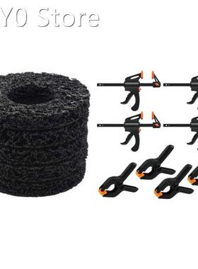 5Pcs Abrasive Tools 115mm Strip Wheels Paint Rust Removal Cl