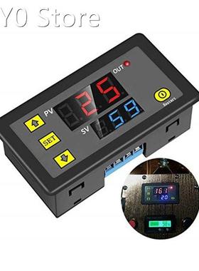 AC 110V-220V 12V/24V Cycle Time Timer Delay Relay LED Dual D
