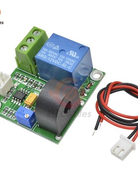 DC 5V 12V 24V AC Current Sensor Detection Module 0 5A Overc