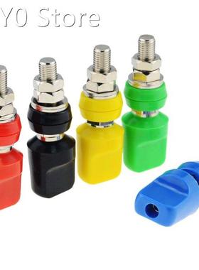 1PCS M8*63 Binding Post 8mm Flat Cap Terminal 4mm Hole Banan