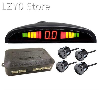 LED Crescent Parking 4 Sensor Crescent Digital Buzzer 24mm