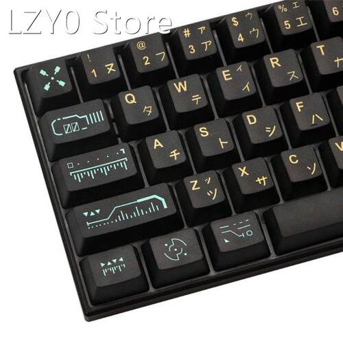 K1KF 71 Keys Keycap Dye Sublimation OEM Profile Mechanical K
