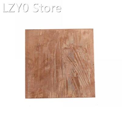 99.9% Copper Cu Metal Sheet Plate Nice Mechanical Behavior a