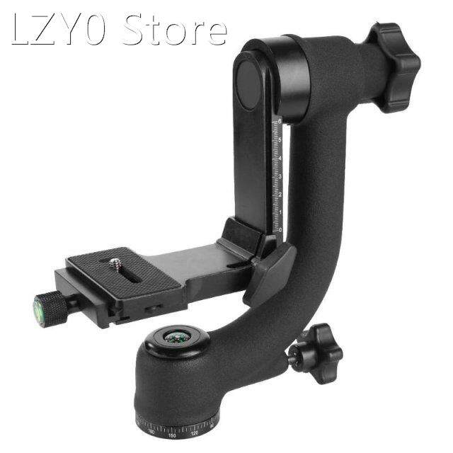 Professional 360 Degree Panoramic Gimbal Head Pan Tilt Alumi