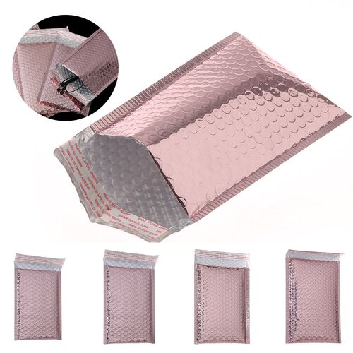 5 pcs 3 Colors Bubble Envelope Foam Foil Shipping Mailing B