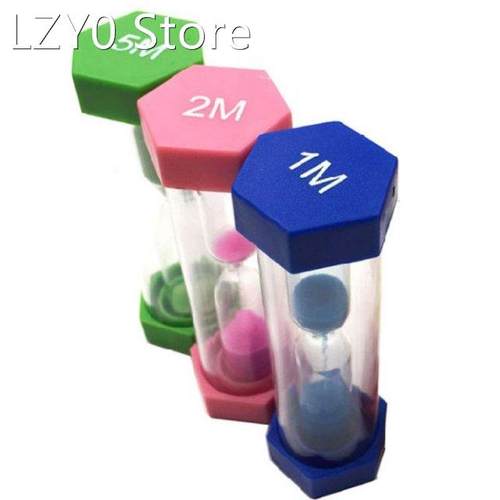 Hourglass Timer Set 6 Colors 1/3/5/10/15/mins 30Seconds Sand