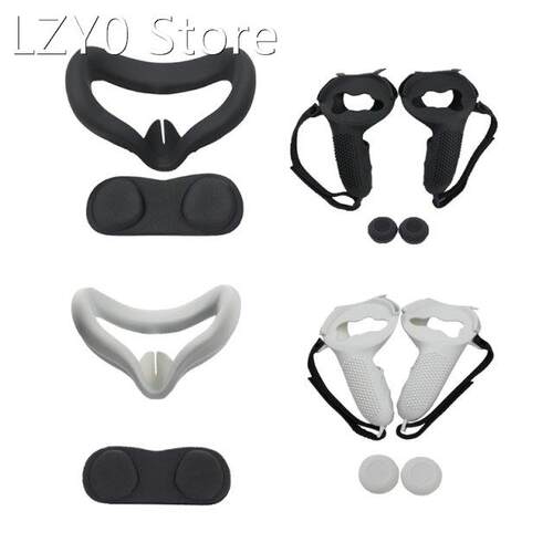 1 Set Dust-proof Anti-Slip Rocker Cap VR Lens Cover Silicone